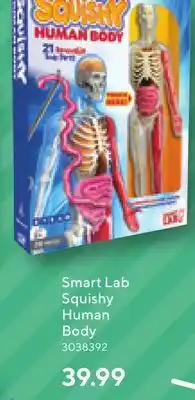 Staples Smart lab squishy human body offer