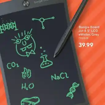 Staples Boogie board jot 8.5 lcd ewriter, grey offer