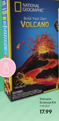 Staples Volcano science kit offer