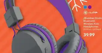 Staples Jlab jbuddies studio bluetooth wireless kids headphones offer