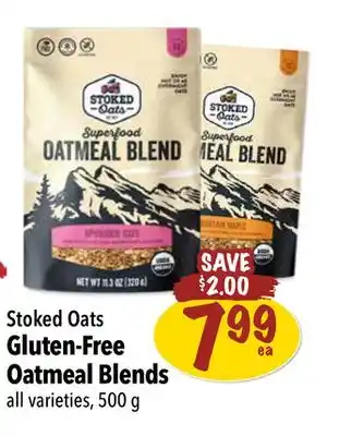 Farm Boy Stoked oats gluten-free oatmeal blends offer