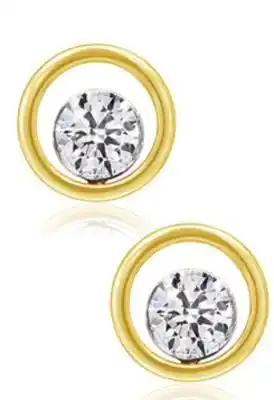 Charm Diamond 14k yg pendant 1.00 ct earrings 1.00 ctw offer