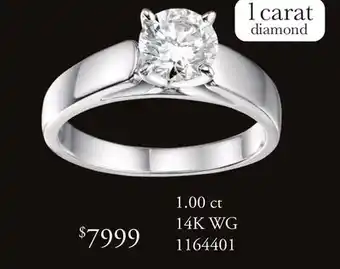 Charm Diamond 14k wg rings offer