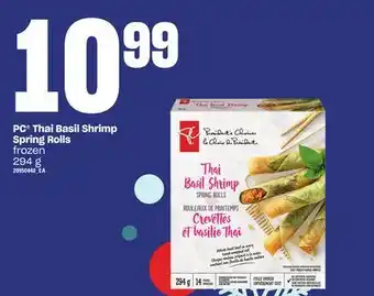 Independent Grocer Pc thai basil shrimp spring rolls, 294 g offer