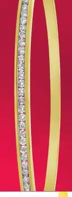 Charm Diamond 10k yellow gold 0.70ctw diamond bangle offer