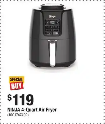 Home Depot Ninja 4-quart air fryer offer