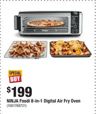 Home Depot Ninja foodi 8-in-1 digital air fry oven offer