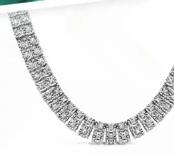 Charm Diamond Sterling silver 1.00ctw diamond 24 unisex chain offer