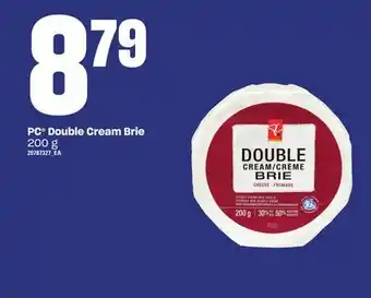 Independent Grocer Pc double cream brie, 200 g offer