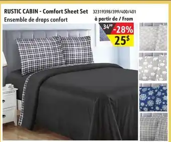 Sushi Shop Rustic cabin - comfort sheet set offer