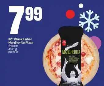 Independent Grocer Pc black label margherita pizza, 420 g offer