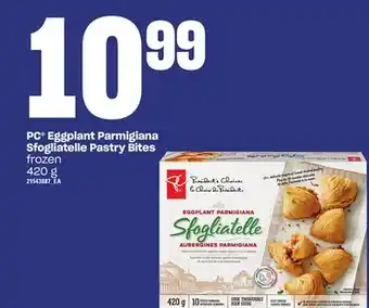 Independent Grocer Pc eggplant parmigiana sfogliatelle pastry bites, 420 g offer