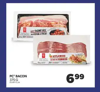 Real Canadian Superstore Pc bacon, 375 g offer