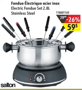 Sushi Shop Salton electric fondue set offer