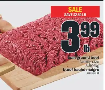 Valu-mart Bœuf haché maigre offer