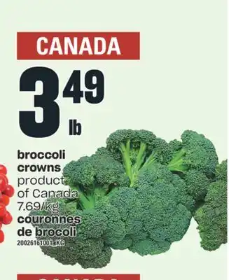 Valu-mart Couronnes de brocoli offer