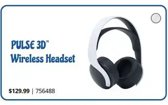 GameStop Pulse 3d wireless headset offer