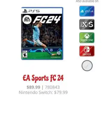 GameStop Ea sports fc 24 offer