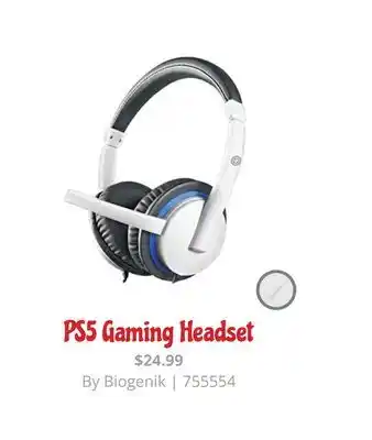 GameStop Ps5 gaming headset offer