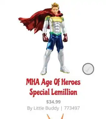 GameStop Mha age of heroes special lemillion offer