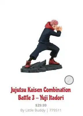 GameStop Jujutsu kaisen combination battle 3 - yuji itadori offer