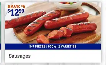 M & M Food Market Sausages offer