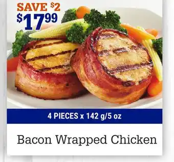 M & M Food Market Bacon wrapped chicken offer