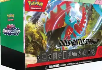 GameStop Pokémon trading card game: scalet & violet build & battle stadium offer