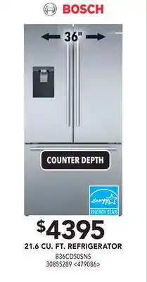 RONA Bosch 21.6 cu. ft. refrigerator offer
