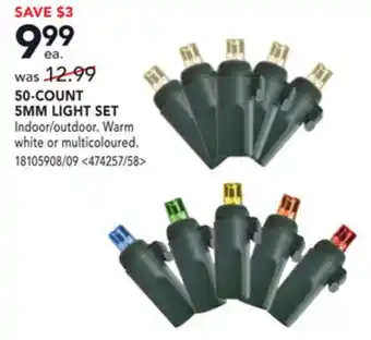 RONA 50-count 5mm light set offer