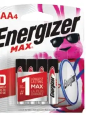 RONA Energizer max alcaline batteries 4 x aaa offer
