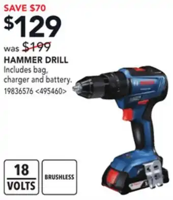 RONA Bosch hammer drill offer