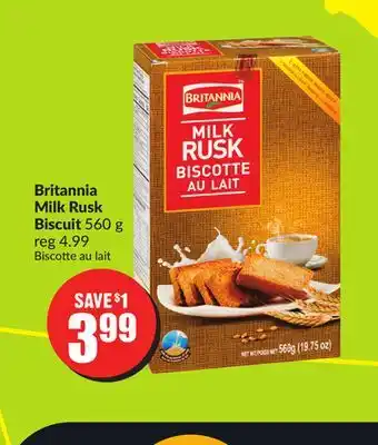 Chalo FreshCo Britannia milk rusk biscuit 560 g offer