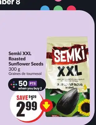 Chalo FreshCo Semki xxl roasted sunflower seeds 300 g offer