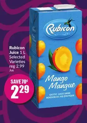 Chalo FreshCo Rubicon juice 1 l selected varieties offer