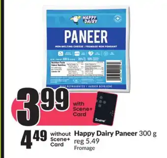 Chalo FreshCo Happy dairy paneer 300 g offer