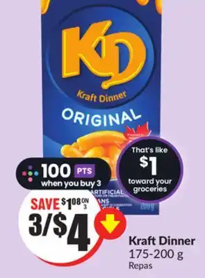 Chalo FreshCo Kraft dinner 175-200 g offer