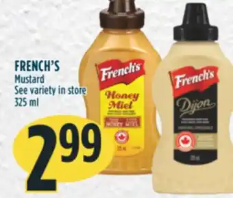 Marché Adonis French's mustard offer