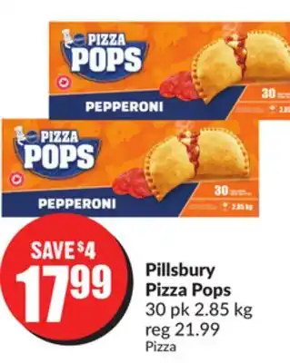 Chalo FreshCo Pillsbury pizza pops 30 pk 2.85 kg offer