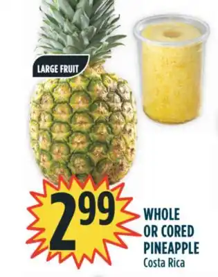 Marché Adonis Whole or cored pineapple offer