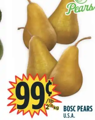 Marché Adonis Bosc pears offer