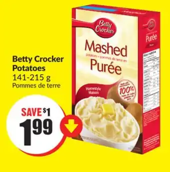 Chalo FreshCo Betty crocker potatoes 141-215 g offer