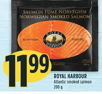 Marché Adonis Royal harbour atlantic smoked salmon offer
