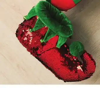 Walmart Men's or ladies' holiday slippers offer