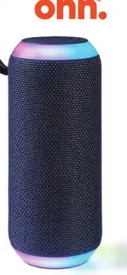 Walmart Onn. bluetooth medium rugged speaker offer