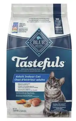 Walmart Blue tastefuls dry cat food offer