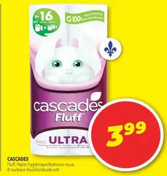 Familiprix Cascades bathroom tissue offer