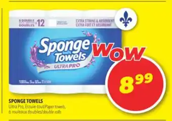Familiprix Sponge towels paper towels offer