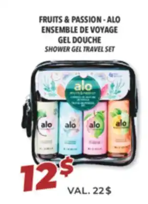 Familiprix Alo shower gel travel set offer