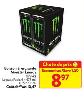 Walmart Monster energy drinks offer